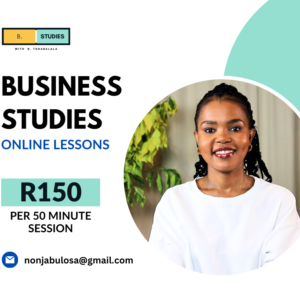 Book a Business Studies online lesson with Miss N. Tshabalala, South Africa, promo image